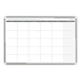 Pizarrón Alfra Planeador Mensual Master Board 60x90