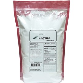 NuSci L-Lysine HCl Lysine Pure Powder (1000 Grams (2.2 lb))
