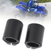 2pcs 1in High Temp Exhaust Clamp Aluminum Butt Joint Exhaust