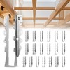 VEVOR 50 Pcs Joist Hanger, Inner Dimensions 1.57 x 1.50