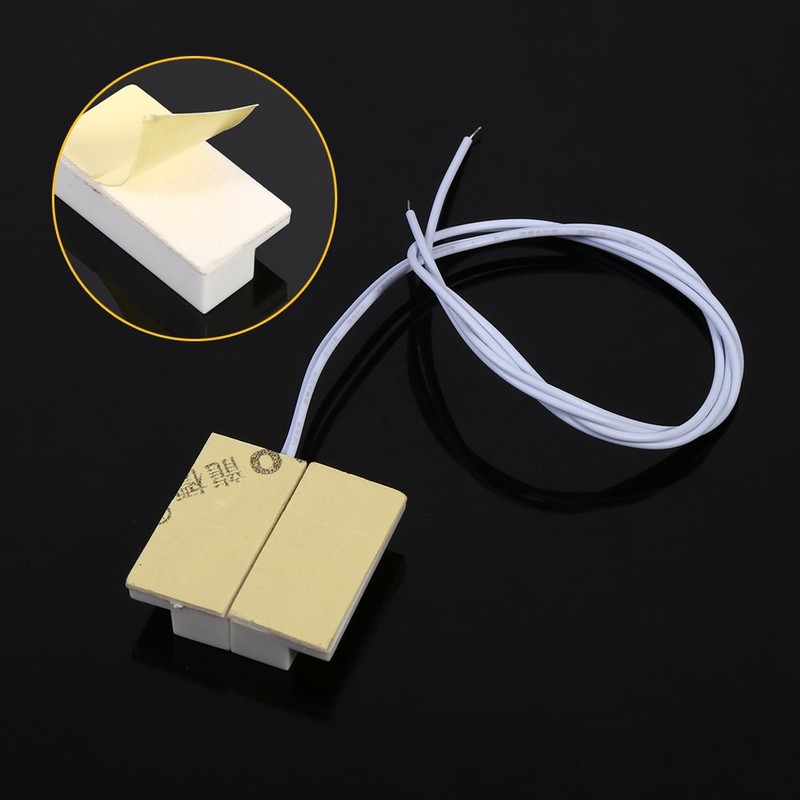 Ymiko Sensores de Puerta y Ventana, 5pcs MC-38 Empotrado Cableado