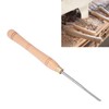 Wood Lathe Chisel Beach Handle HHS Small Inner Arc Blade