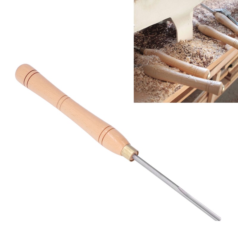 Wood Lathe Chisel Beach Handle HHS Small Inner Arc Blade