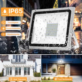 Papasbox LED floodlight IP65 waterproof outdoor floodlight aluminium headlight