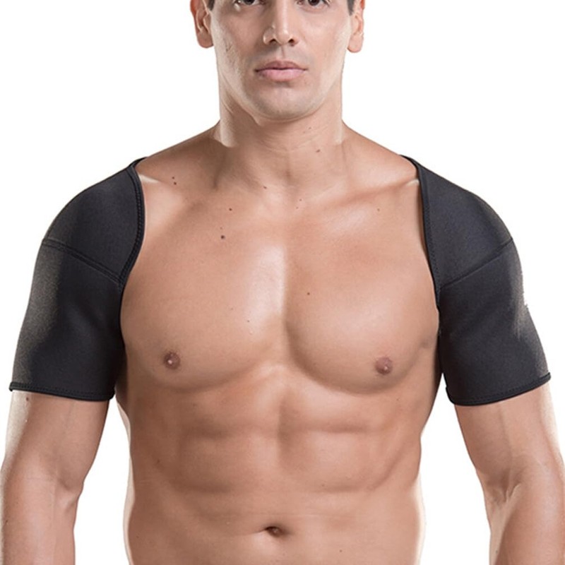 DIYEAH Sports Shoulder Pads Double Shoulder Protection Brace Support for