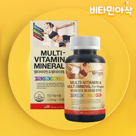 Women's multivitamin mineral all-in-one vitamin BCD 3 month supply after childbirth / 여성 멀티비타민 미네랄 올인원 비타민BCD 3개월분 출산후