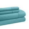 4 Piece Embossed Super Soft Fabric Microfiber Sheets Full Size,