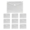 VELOFLEX A453010 Document Wallet Crystal, Pack of 10, DIN A4,