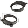 tomzz Audio 2834-015 Speaker Rings Adapter Brackets Compatible with Mercedes