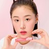 YNM Heart Jelling Tint, PEACH JELLING, Silicone Lip Brush Included,