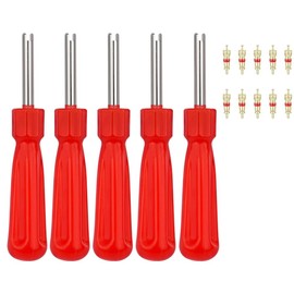 5pcs Single Head Tire Valve Stem Core Remover Repair Tool Valve Cores