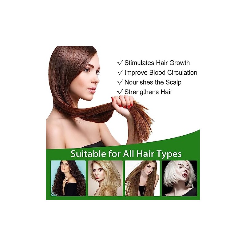 Aceite Natural de Romero para Crecimiento del Cabello