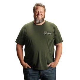 Hold Fast Kerusso We The People Camo Flag Military Green Cotton Crew Neck T-Shirt, X-Large