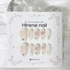 Ballet Core Rose Ribbon Nail Tips - Short Oval /