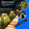8 Pack Reinforced Ground Stakes, 0.83" x 8.27" Solar Lights