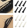 Guitar Bridge Pins 17pcs, Endpin for Acoustic Guitar 6 Strings