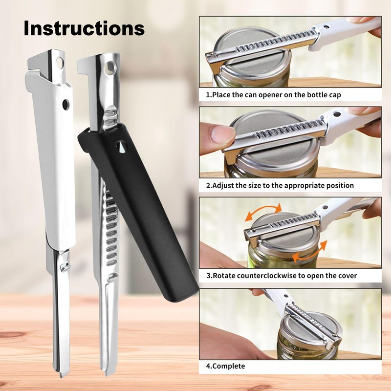 LSTZHX Jar Openers for Arthritis Hands, Non-Slip Effortless Arthritis Jar