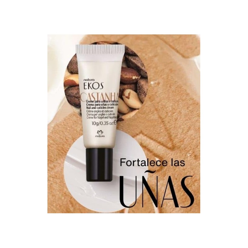 Crema para Uñas y Cuticula EKOS Castaña Natura 10gr