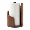 VANWYCHEN Wooden Paper Towel Holder(Brown), for Jumbo Rolls