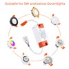 3 Watts 3-11V 300mA Dimmable LED Driver, Recessed Light LED
