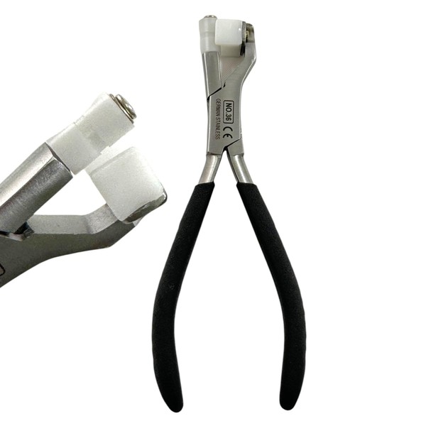 Eyeglasses Frame Bending Pliers with Non-Marring Jaws, Gentle Grip |