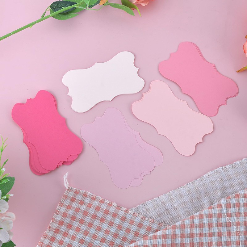 150 Pack Pink Index Cards 3x5 Colored Blank Index Cards