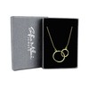 SOFIA MILANI - Women's Necklace 925 Silver - Circle Pendant,