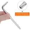 sourcing map 2pcs T30 Tamper Proof Torx Star Key Bit