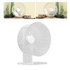 Silent Hamster Wheel with Stand Prevent Slip Clear Acrylic Hamster