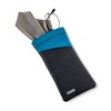 Carson Eyeglass Pouch with Built-in Microfiber Cloth for Eyewear and