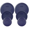 Pyrex (2) 7402-PC 6/7 Cup Blue (2) 7201-PC 4 Cup