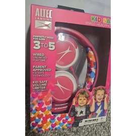 Altec Lansing Kid Safe Wired On-Ear Headphones 85 Decibels