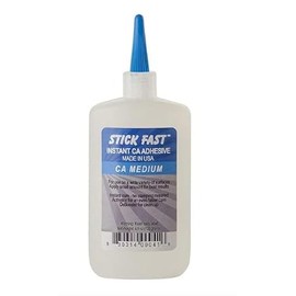 Pen Kit Mall - Stick Fast 4.5 oz CA Glue - GREAT for WOODWORKING OR CA FINISH (4.5 OZ MEDIUM)