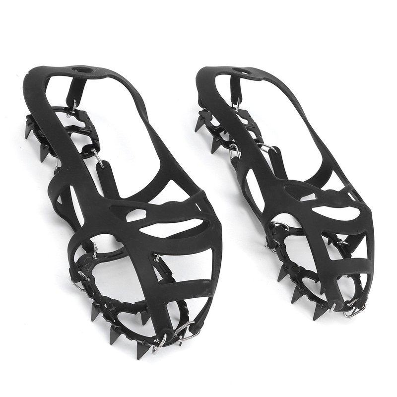 Crampons 18 Teeth Antislip Strong Grip Drop Resistant Ice Cleats
