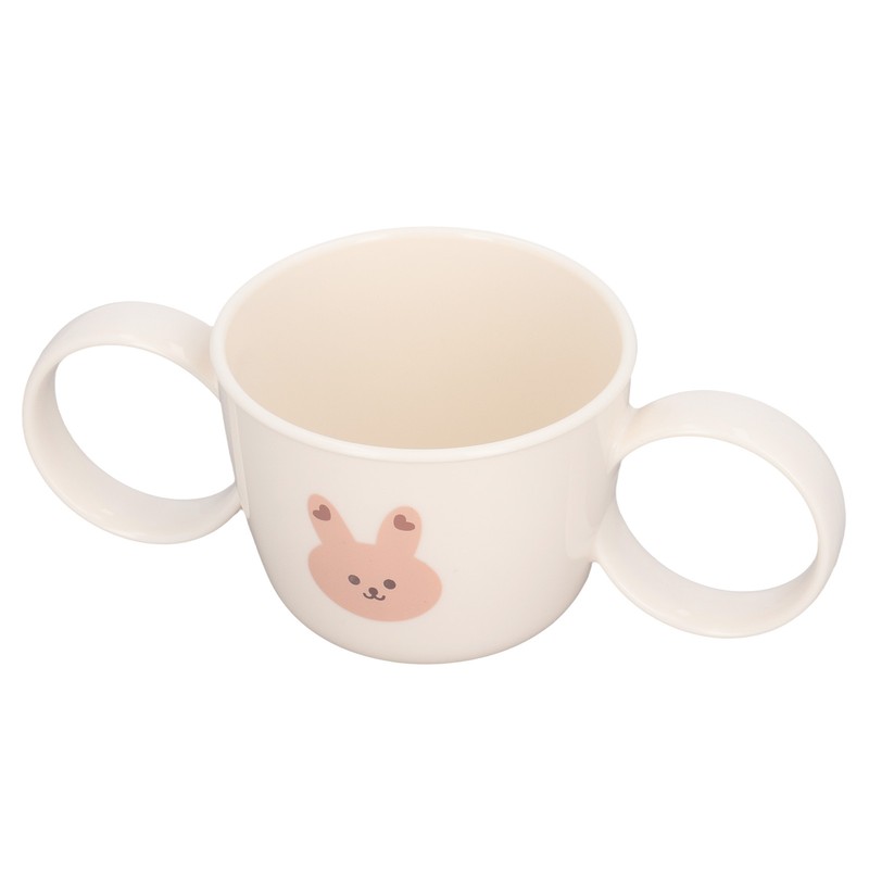 Baby Learning Drinking Cup 200mL Cartoon Animal Print Silicone Training