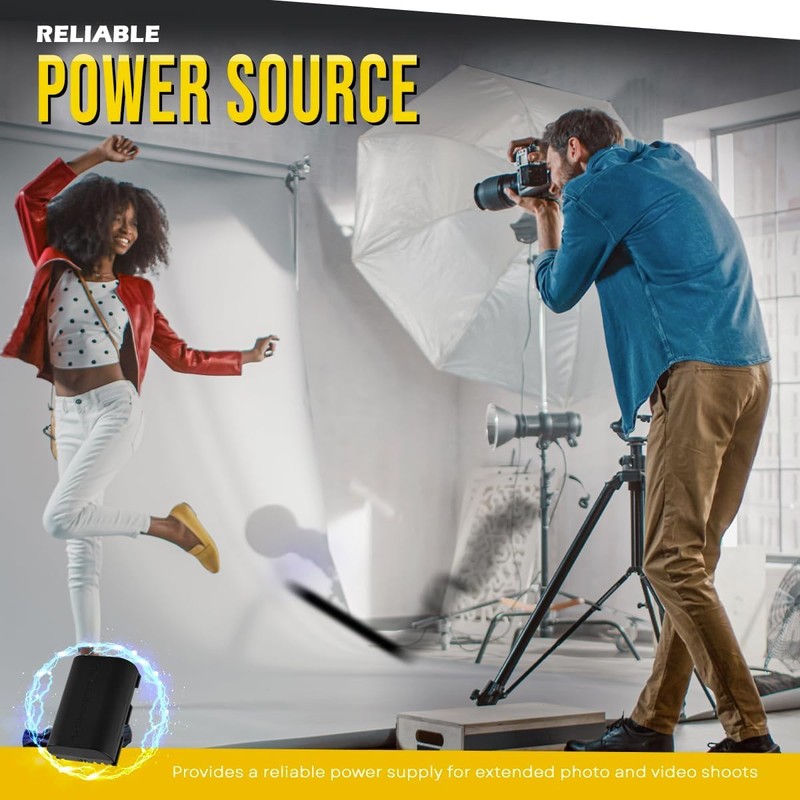 BM Premium LP-E6P High Capacity Battery for Canon EOS R5