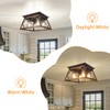 FadimiKoo Flush Mount Ceiling Light Fixtures for Kitchen Hallway, 4-Light