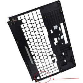 Deal4GO Upper Case Palmrest Keyboard Bezel Cover (7 Air Outlet) Replacement for ASUS FA506 FX506 FA566 FA506Q FA506IE FX506HM - Black