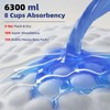 SOFYFINE Biggest Chucks Disposable 57"x36" Tear Resistant 215 Gram Heavy