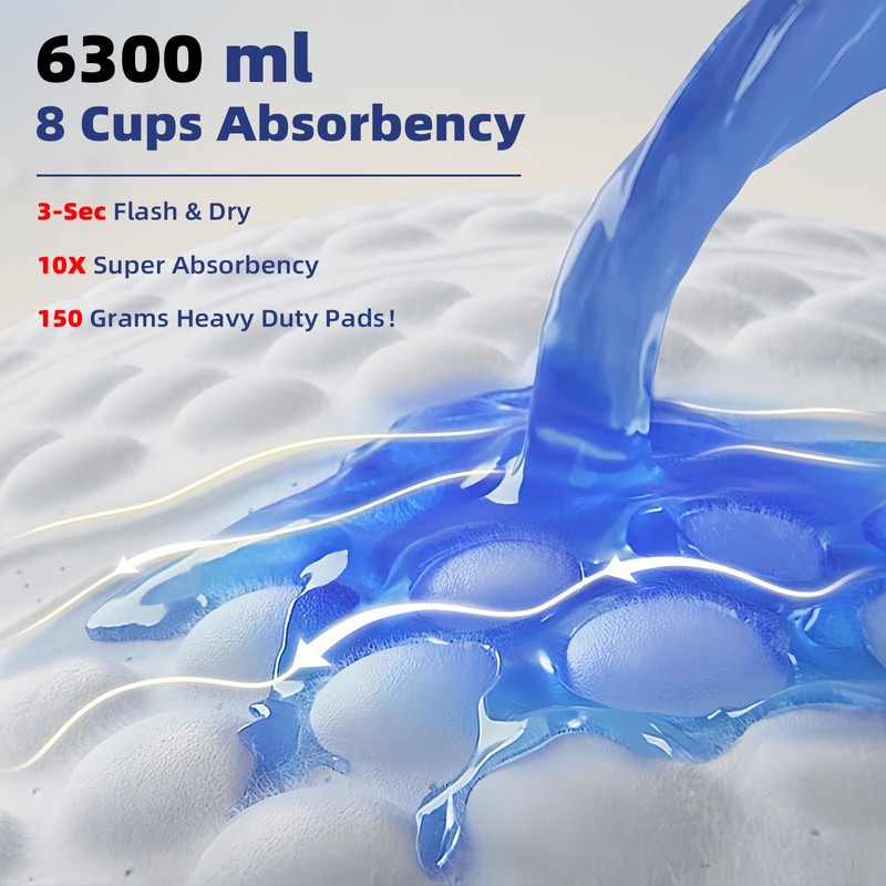 SOFYFINE Biggest Chucks Disposable 57"x36" Tear Resistant 215 Gram Heavy
