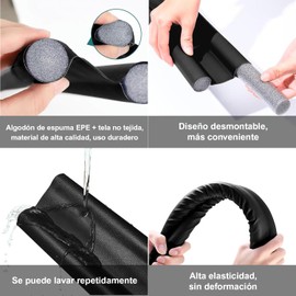 2Piezas Protector y guardapolvo para Puerta，Tapón de Aire para Debajo de la Puerta，impermeable Mejorado Ajustable con Bloqueo de Ruido，Tope de puerta sellador，usado par Aislamiento/Viento/Insectos