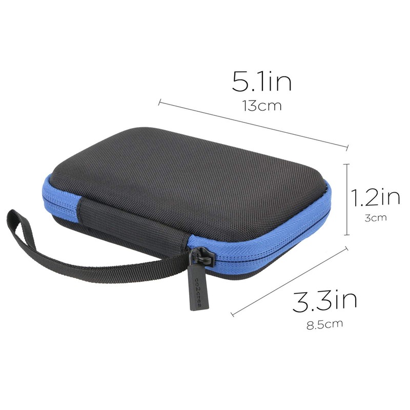 co2CREA Funda rígida de Viaje para WD My Passport Go