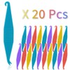 20 Pack Braces Rubber Band Tool Dental Elastic Rubber Bands