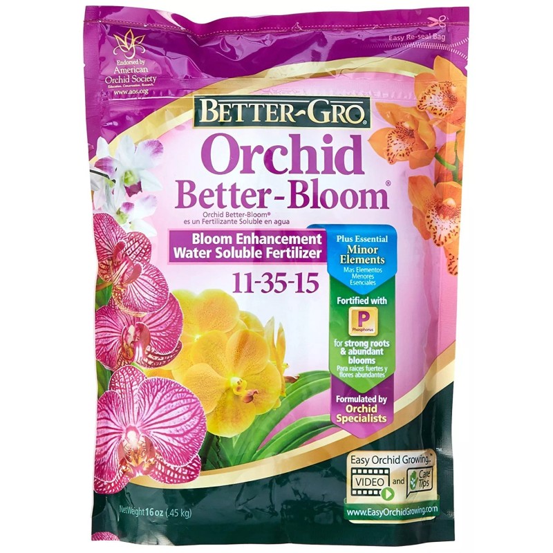 Sun Bulb Better-Gro Orchid Better-Bloom Fertilizer 11-35-15 - 1 lb.