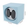 Double Automatic Watch Winder USB Battery Powered 2 Speeds Adjustable