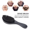 Hxyrxib Wave Brush Curved Wave Brush Soft and Wild Boar