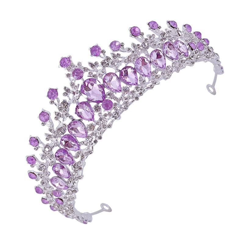 Accesorios para el Cabello con Corona de Diamantes de Imitación