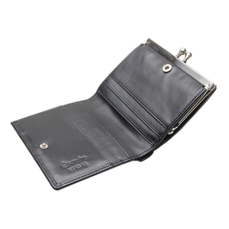 Esquire New Silk Wallet Black, black, Classic