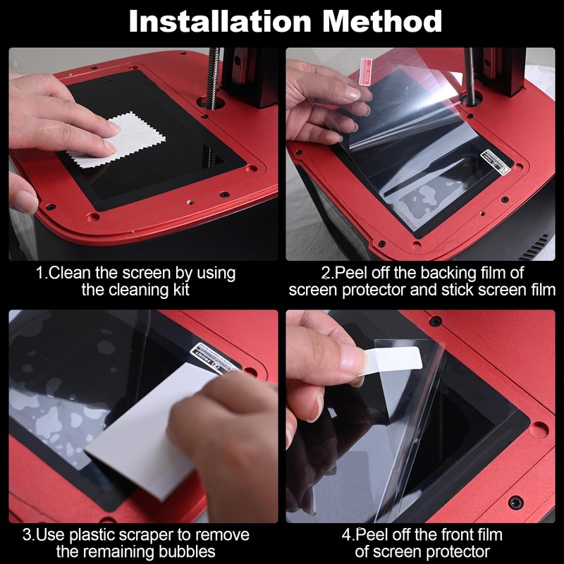 CHINDRAG 2PCS 3D Printer Screen Protector for Anycubic Photon Mono
