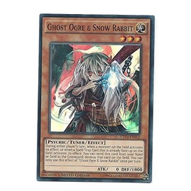 Yugioh Super Rare Card Ghost Ogre and Snow Rabbit Limited Edition CT13-EN012 by Yu Gi Oh!
